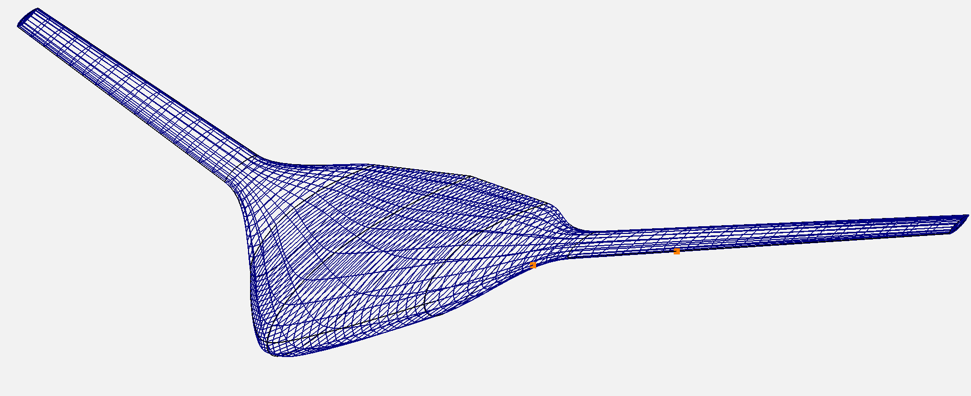 Blended Wing Body conceptual aircraft design in OpenVSP